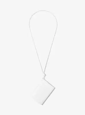 Michael Kors Collection Leather Card Holder Necklace | Thumbnail 10 Michael Kors Collection Leather Card Holder Necklace | Thumbnail 10