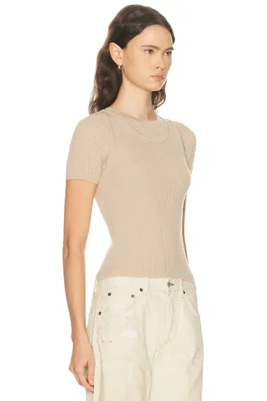 Acne Studios Kred Thin Rib Top | Thumbnail 2 Acne Studios Kred Thin Rib Top | Thumbnail 2