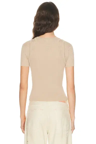Acne Studios Kred Thin Rib Top | Thumbnail 3 Acne Studios Kred Thin Rib Top | Thumbnail 3