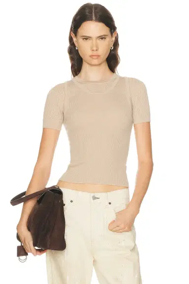 Acne Studios Kred Thin Rib Top | Thumbnail 1 Acne Studios Kred Thin Rib Top | Thumbnail 1