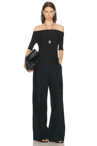Lemaire Short Sleeve Twisted Top | Thumbnail 4 Lemaire Short Sleeve Twisted Top | Thumbnail 4