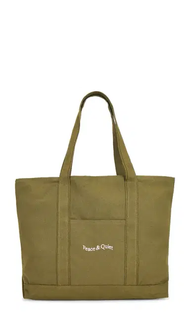 Museum of Peace and Quiet Wordmark Boat Tote | Thumbnail 1 Museum of Peace and Quiet Wordmark Boat Tote | Thumbnail 1