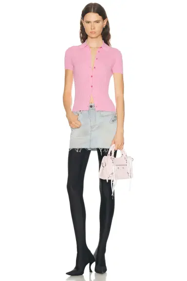 Balenciaga Short Sleeve Shirt | Thumbnail 4 Balenciaga Short Sleeve Shirt | Thumbnail 4