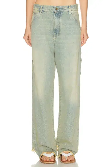 DARKPARK Lisa Belt Adorned Loose Fit Straight Leg | Thumbnail 2 DARKPARK Lisa Belt Adorned Loose Fit Straight Leg | Thumbnail 2