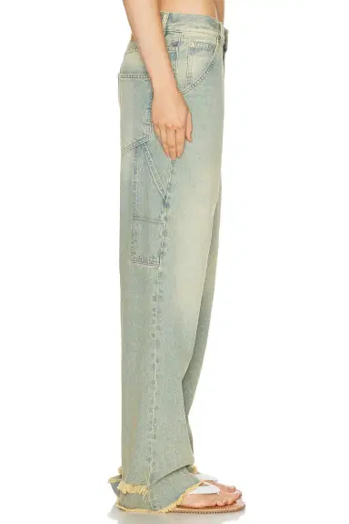 DARKPARK Lisa Belt Adorned Loose Fit Straight Leg | Thumbnail 3 DARKPARK Lisa Belt Adorned Loose Fit Straight Leg | Thumbnail 3