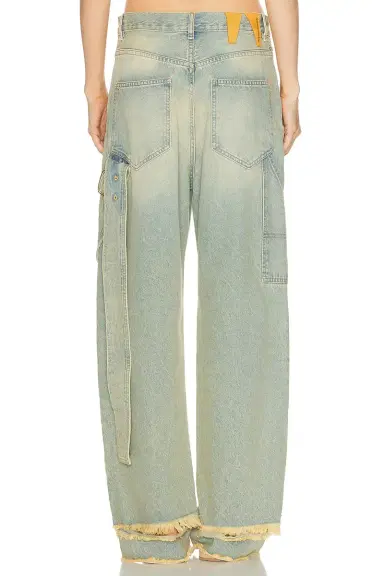 DARKPARK Lisa Belt Adorned Loose Fit Straight Leg | Thumbnail 4 DARKPARK Lisa Belt Adorned Loose Fit Straight Leg | Thumbnail 4