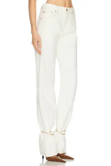 DARKPARK Cuff Adorned Slim Straight Leg | Thumbnail 2 DARKPARK Cuff Adorned Slim Straight Leg | Thumbnail 2