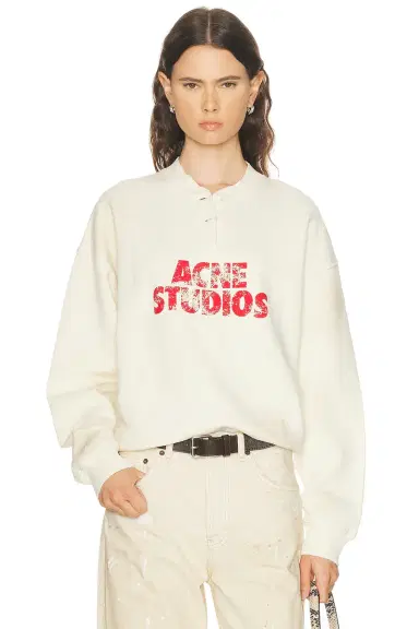 Acne Studios Fern Sweatshirt | Thumbnail 1 Acne Studios Fern Sweatshirt | Thumbnail 1