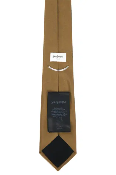 Saint Laurent Plain Tie | Thumbnail 3 Saint Laurent Plain Tie | Thumbnail 3