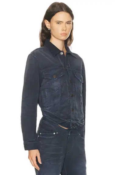 Balenciaga Curved Waistband Jacket | Thumbnail 2 Balenciaga Curved Waistband Jacket | Thumbnail 2
