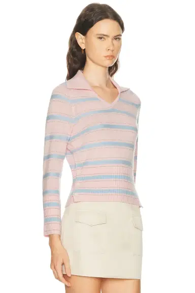 Guest In Residence Port Polo Sweater | Thumbnail 2 Guest In Residence Port Polo Sweater | Thumbnail 2