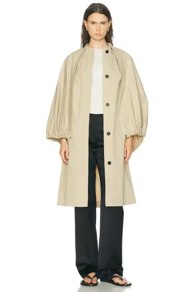 TOTEME Detachable Cape Coat | Thumbnail 2 TOTEME Detachable Cape Coat | Thumbnail 2