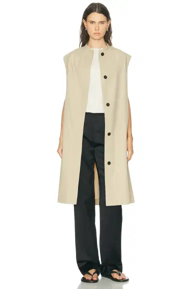 TOTEME Detachable Cape Coat | Thumbnail 3 TOTEME Detachable Cape Coat | Thumbnail 3