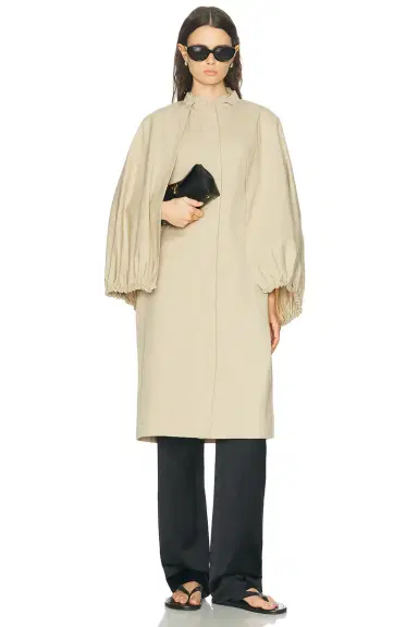 TOTEME Detachable Cape Coat | Thumbnail 6 TOTEME Detachable Cape Coat | Thumbnail 6