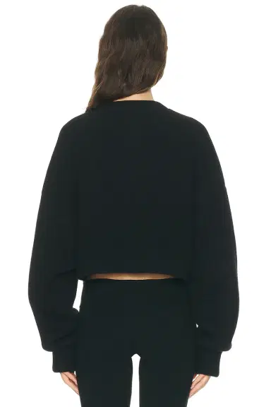 Toteme Cropped Oversized Cardigan | Thumbnail 3 Toteme Cropped Oversized Cardigan | Thumbnail 3