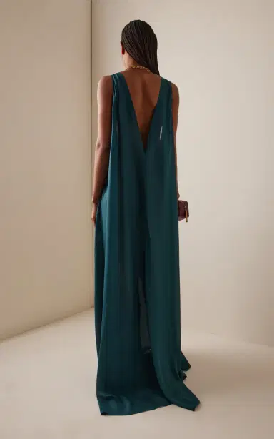 Temily Angelina Silk Habotai Maxi Dress | Thumbnail 5 Temily Angelina Silk Habotai Maxi Dress | Thumbnail 5
