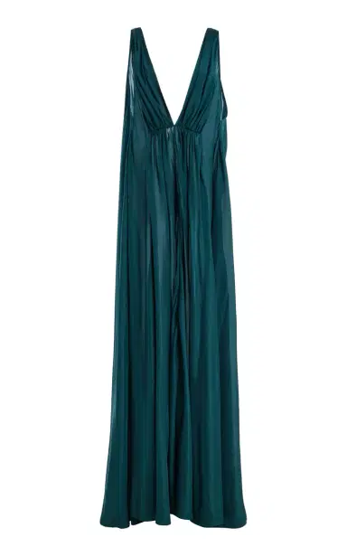 Temily Angelina Silk Habotai Maxi Dress | Thumbnail 1 Temily Angelina Silk Habotai Maxi Dress | Thumbnail 1