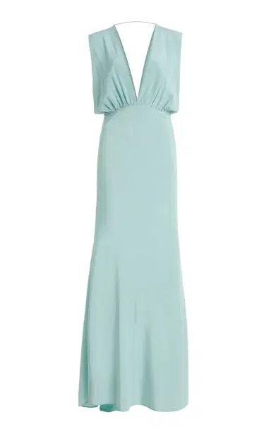 Temily Exclusive Hera Crepe Gown | Thumbnail 6 Temily Exclusive Hera Crepe Gown | Thumbnail 6