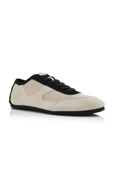 A Emery Adams Suede-Trimmed Mesh Sneakers | Thumbnail 4 A Emery Adams Suede-Trimmed Mesh Sneakers | Thumbnail 4