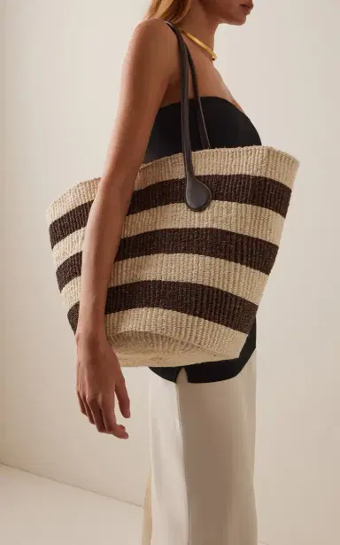 Liffner Sprout Large Straw Basket Tote | Thumbnail 2 Liffner Sprout Large Straw Basket Tote | Thumbnail 2