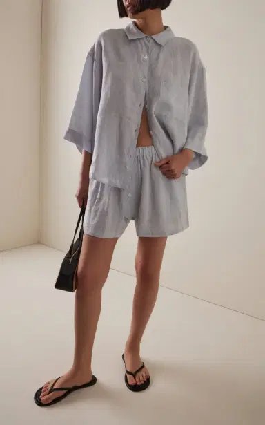 Deiji Studios 03 Linen Short Set | Thumbnail 2 Deiji Studios 03 Linen Short Set | Thumbnail 2