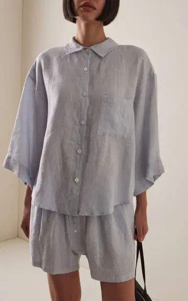 Deiji Studios 03 Linen Short Set | Thumbnail 3 Deiji Studios 03 Linen Short Set | Thumbnail 3