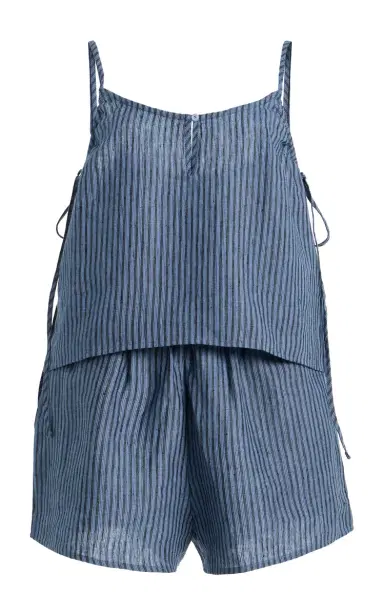 Deiji Studios Striped Linen Set | Thumbnail 8 Deiji Studios Striped Linen Set | Thumbnail 8