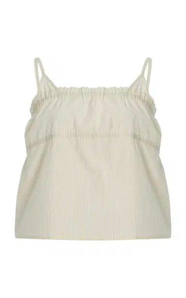 Deiji Studios Striped Cotton Poplin Triangle Cami Top | Thumbnail 7 Deiji Studios Striped Cotton Poplin Triangle Cami Top | Thumbnail 7