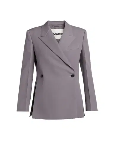 Jil Sander Side Slits Double-Breasted Blazer Jacket | Thumbnail 1 Jil Sander Side Slits Double-Breasted Blazer Jacket | Thumbnail 1