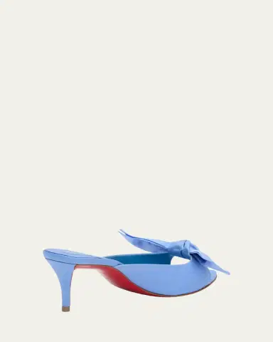 Christian Louboutin 60mm Mulazee Taffeta Mule Pumps | Thumbnail 2 Christian Louboutin 60mm Mulazee Taffeta Mule Pumps | Thumbnail 2
