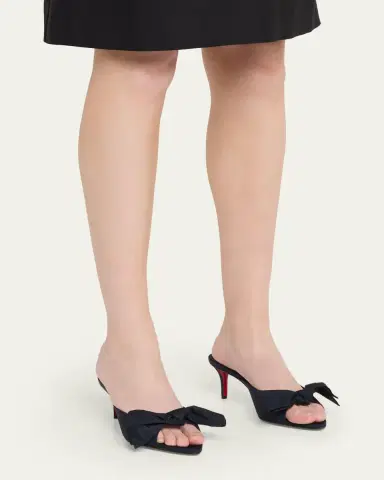 Christian Louboutin 60mm Mulazee Taffeta Mule Pumps | Thumbnail 4 Christian Louboutin 60mm Mulazee Taffeta Mule Pumps | Thumbnail 4