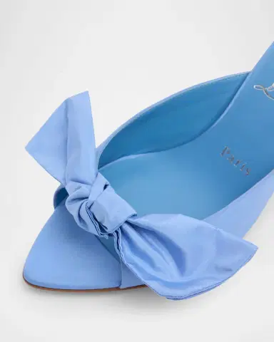 Christian Louboutin 60mm Mulazee Taffeta Mule Pumps | Thumbnail 9 Christian Louboutin 60mm Mulazee Taffeta Mule Pumps | Thumbnail 9