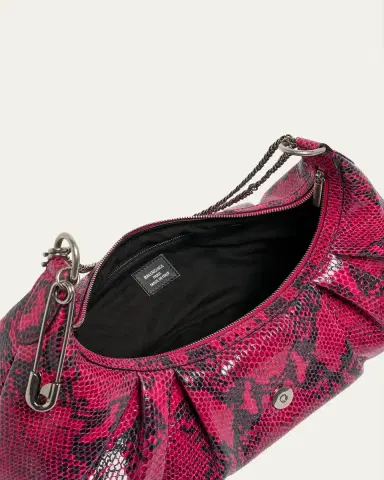 Balenciaga Pamela Python-Embossed Medium Shoulder Bag | Thumbnail 4 Balenciaga Pamela Python-Embossed Medium Shoulder Bag | Thumbnail 4
