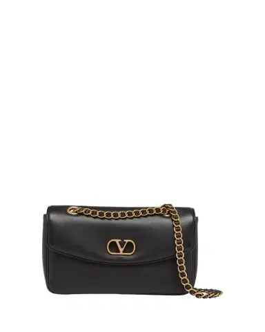 Valentino Garavani Medium Leather VLogo Shoulder Bag | Thumbnail 1 Valentino Garavani Medium Leather VLogo Shoulder Bag | Thumbnail 1