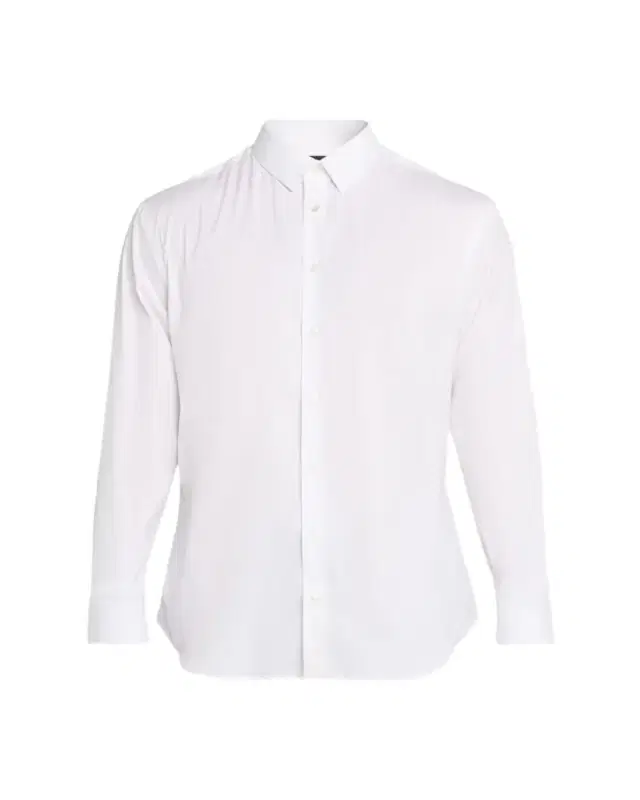Men's Solid Stretch Poplin Sport Shirt Men's Solid Stretch Poplin Sport Shirt