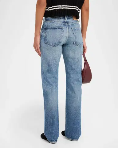 MOUSSY VINTAGE Deltona Straight Mid-Rise Jeans | Thumbnail 7 MOUSSY VINTAGE Deltona Straight Mid-Rise Jeans | Thumbnail 7