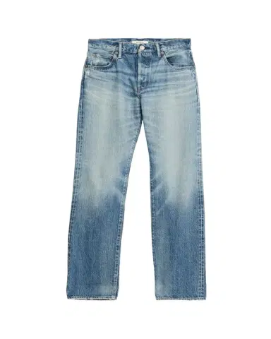 MOUSSY VINTAGE Deltona Straight Mid-Rise Jeans | Thumbnail 1 MOUSSY VINTAGE Deltona Straight Mid-Rise Jeans | Thumbnail 1
