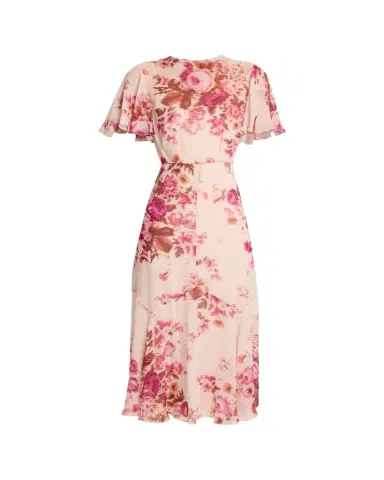 Erdem Floral-Print Silk Voile Midi Dress | Thumbnail 1 Erdem Floral-Print Silk Voile Midi Dress | Thumbnail 1