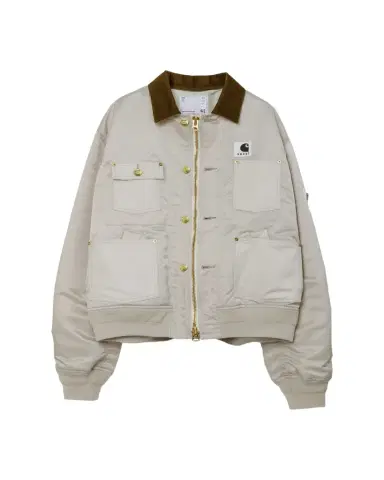 SACAI x Carhartt Men's WIP Suiting Duck Blouson | Thumbnail 1 SACAI x Carhartt Men's WIP Suiting Duck Blouson | Thumbnail 1