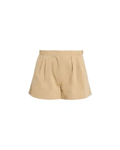 Ulla Johnson Kira Pleated Cotton Shorts | Thumbnail 1 Ulla Johnson Kira Pleated Cotton Shorts | Thumbnail 1