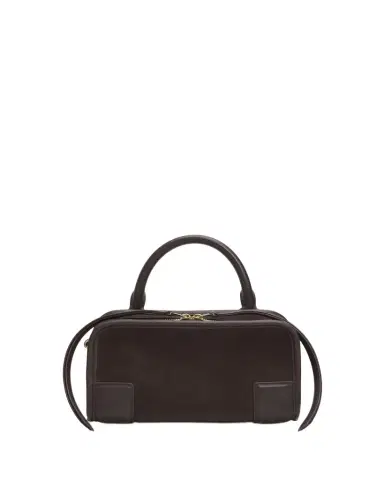 Loewe Amazona 180 Mini Suede Top-Handle Bag | Thumbnail 1 Loewe Amazona 180 Mini Suede Top-Handle Bag | Thumbnail 1