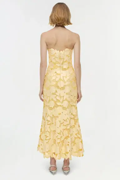Simkhai Valletta Strapless Embroidered Dress | Thumbnail 5 Simkhai Valletta Strapless Embroidered Dress | Thumbnail 5