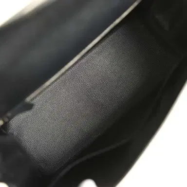 HERMÈS Pre-owned Hermes Kelly Sellier 28 Black Epsom Palladium Hardware | Thumbnail 8 HERMÈS Pre-owned Hermes Kelly Sellier 28 Black Epsom Palladium Hardware | Thumbnail 8