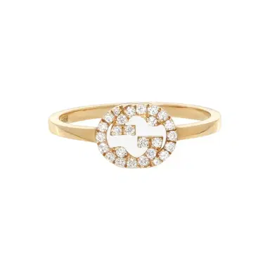 Gucci Gucci 18K Yellow Gold Diamond Ring YBC7294120020 - by The Solist | Thumbnail 1 Gucci Gucci 18K Yellow Gold Diamond Ring YBC7294120020 - by The Solist | Thumbnail 1