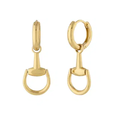 Gucci Gucci Horsebit 18K Yellow Gold Drop Earrings by The Solist | Thumbnail 1 Gucci Gucci Horsebit 18K Yellow Gold Drop Earrings by The Solist | Thumbnail 1