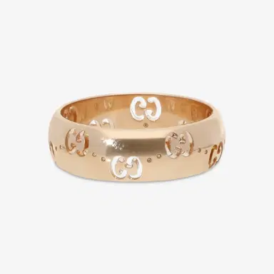 Gucci Gucci Icon 18K Rose Gold Band Ring YBC8043350020 - by The Solist | Thumbnail 3 Gucci Gucci Icon 18K Rose Gold Band Ring YBC8043350020 - by The Solist | Thumbnail 3