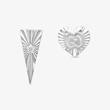 Gucci Gucci Icon 18K White Gold Diamond Stud Earrings by The Solist | Thumbnail 2 Gucci Gucci Icon 18K White Gold Diamond Stud Earrings by The Solist | Thumbnail 2