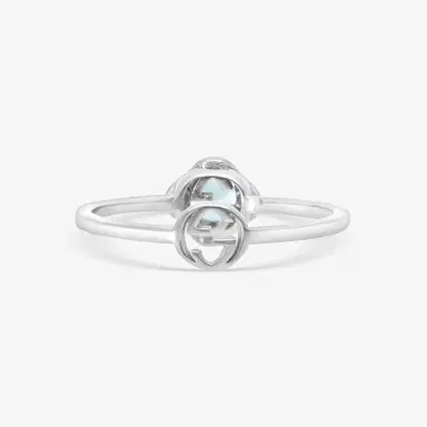 Gucci Gucci Interlocking G 18K White Gold Topaz Ring YBC6624280040 - by The Solist | Thumbnail 3 Gucci Gucci Interlocking G 18K White Gold Topaz Ring YBC6624280040 - by The Solist | Thumbnail 3