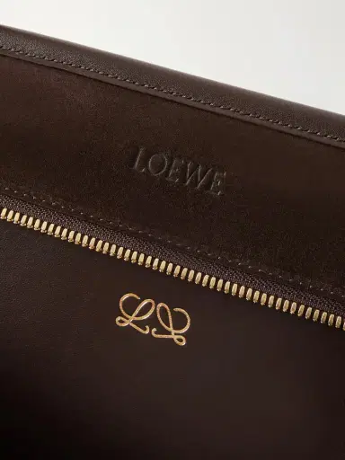 Loewe Amazona Leather-trimmed Suede Tote | Thumbnail 5 Loewe Amazona Leather-trimmed Suede Tote | Thumbnail 5
