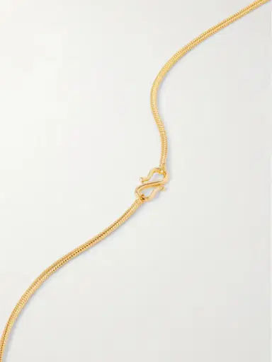 LIÉ STUDIO The Betty Convertible Gold-plated And Leather Necklace | Thumbnail 3 LIÉ STUDIO The Betty Convertible Gold-plated And Leather Necklace | Thumbnail 3
